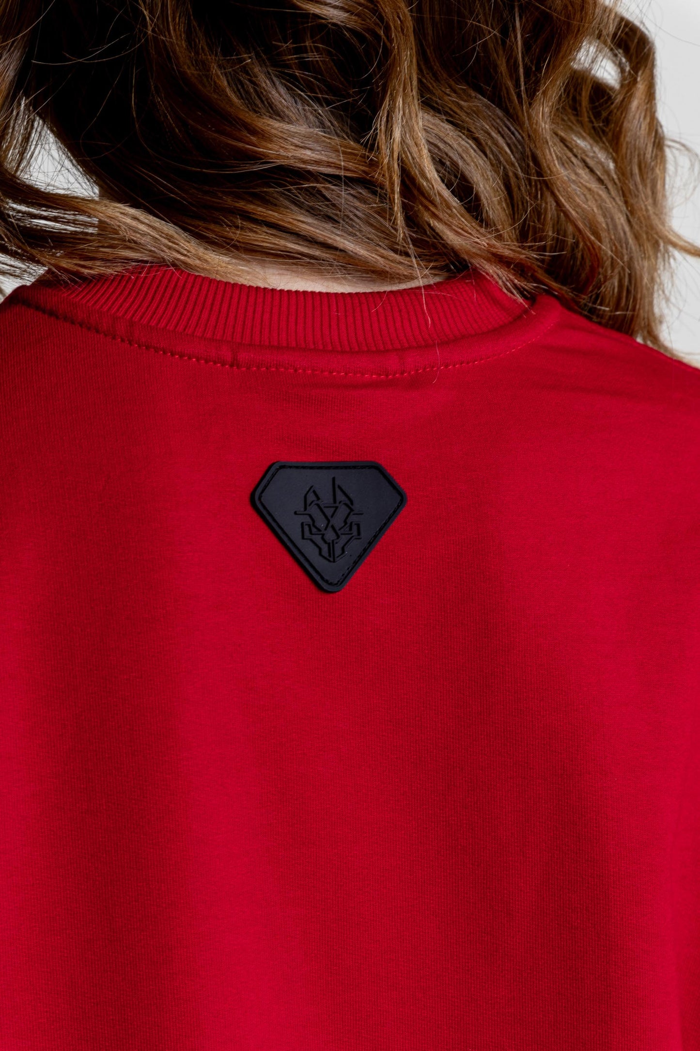 Basic HELL T-shirt Red/white (Mujer)