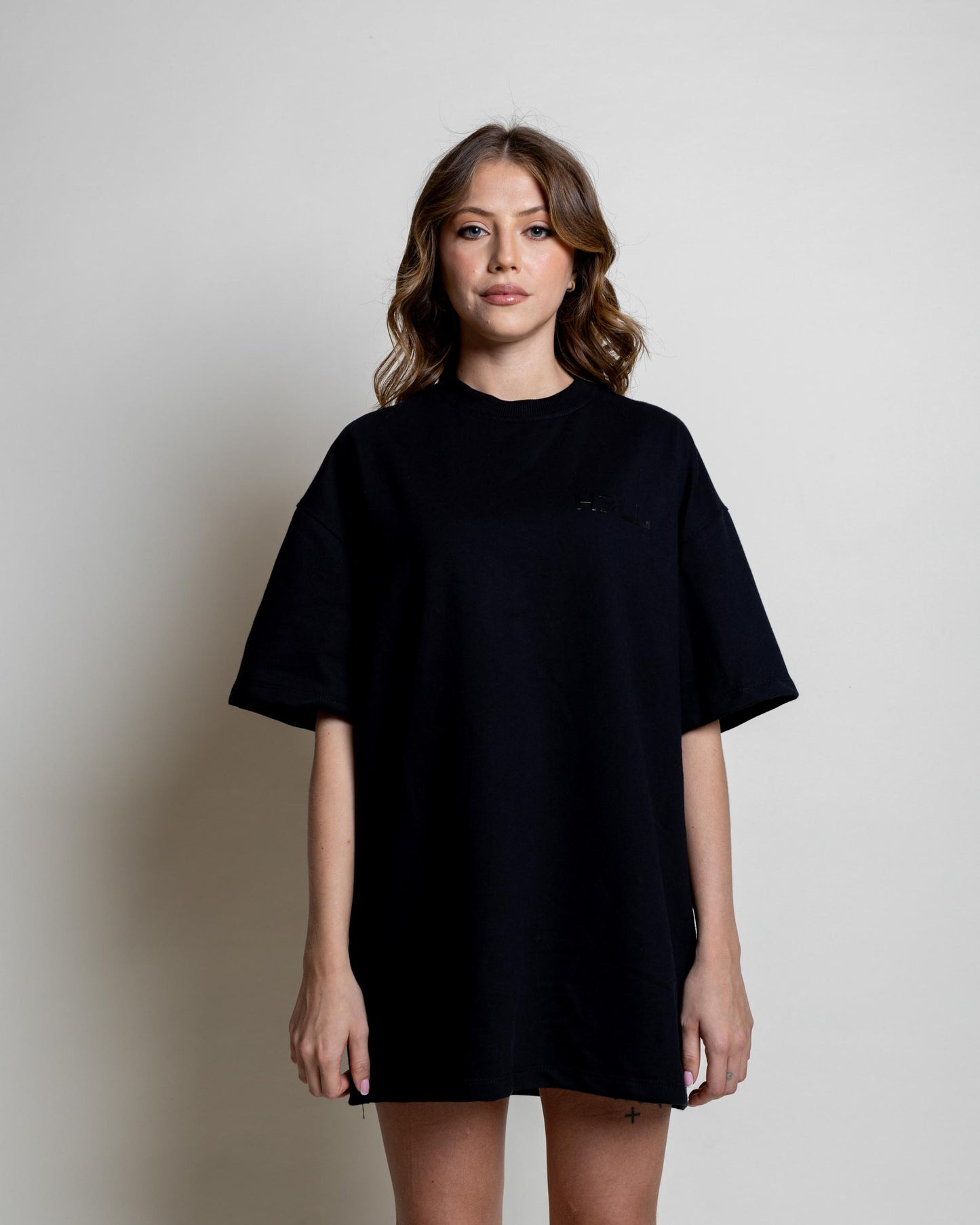 Basic HELL T-shirt Black/Black (Mujer)