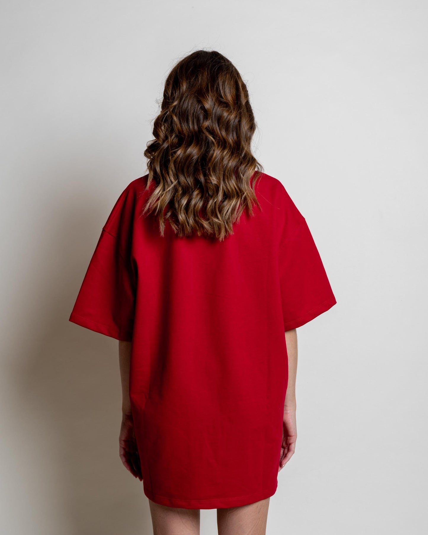 Basic HELL T-shirt Red/white (Mujer)