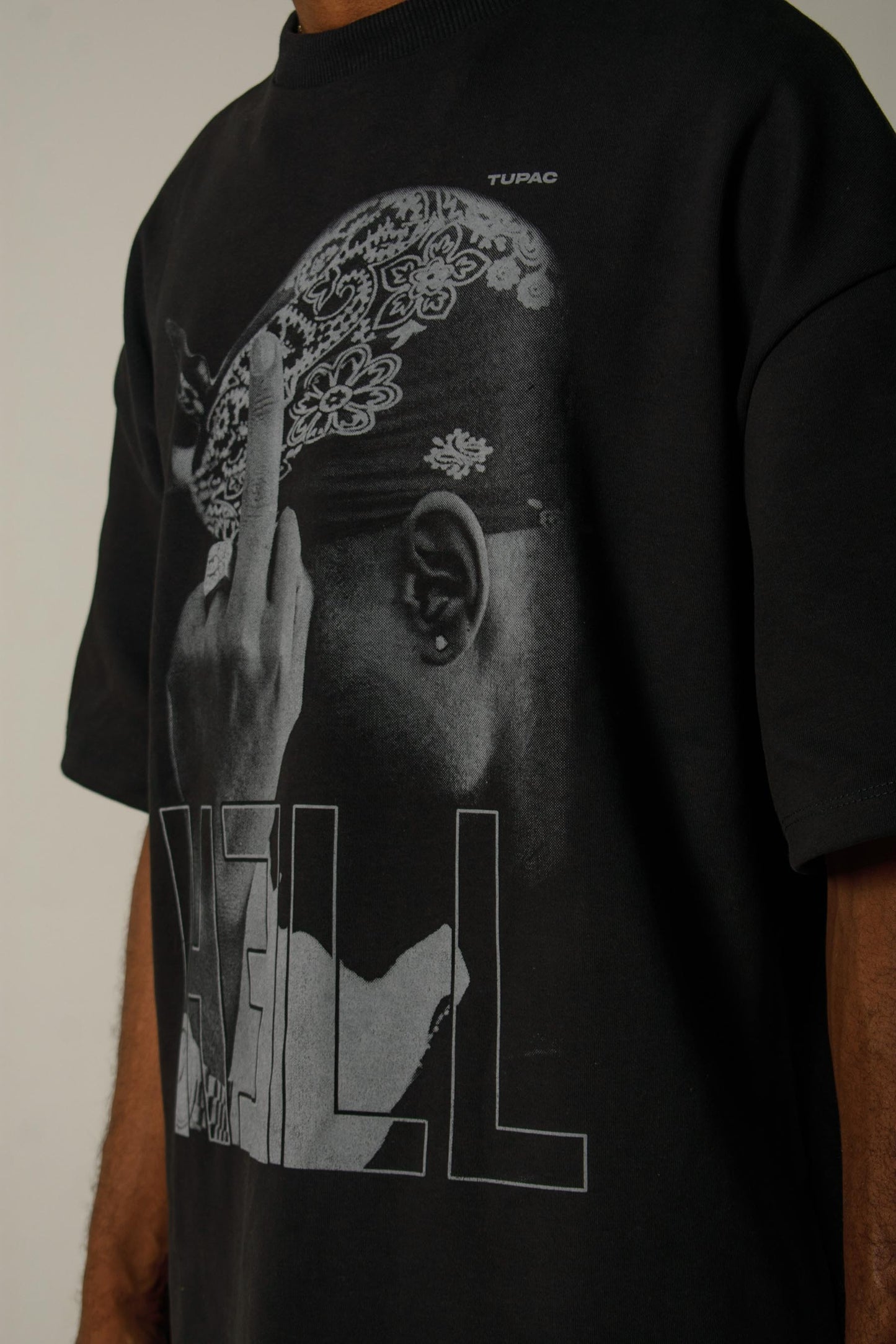 TRIBUTE Tupac T-shirt Black