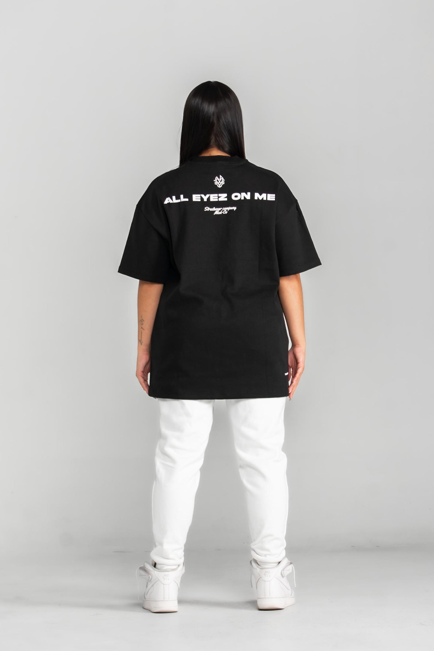 TRIBUTE Tupac T-shirt Black (Mujer)