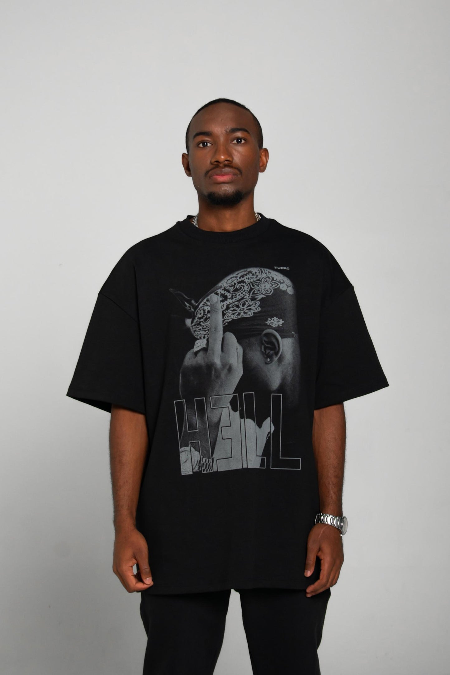 TRIBUTE Tupac T-shirt Black