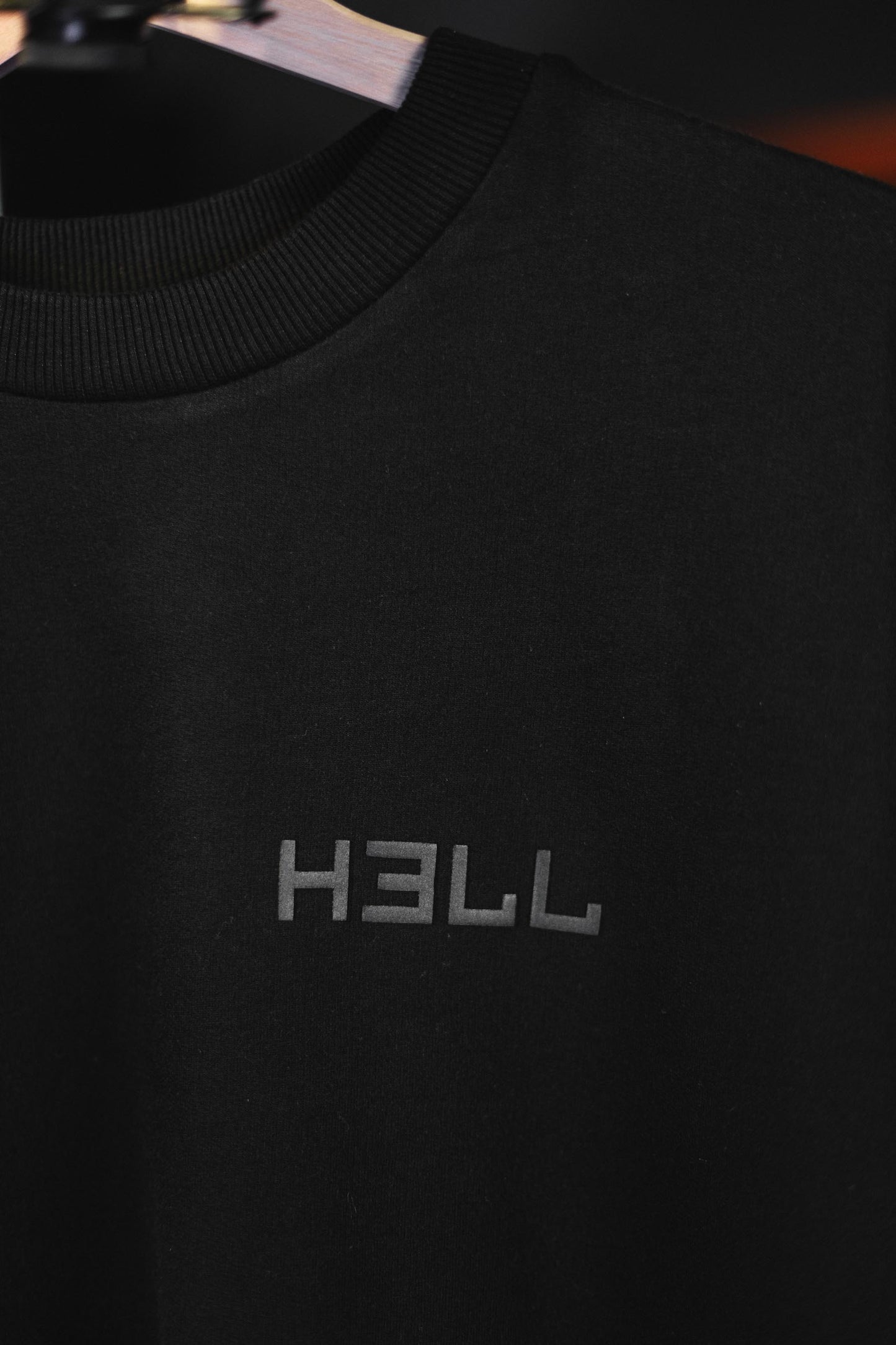 Basic HELL T-shirt Black/Black