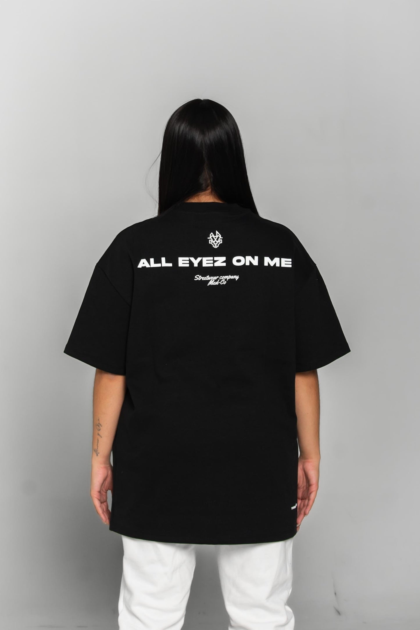 TRIBUTE Tupac T-shirt Black (Mujer)