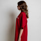 Basic HELL T-shirt Red/white (Mujer)