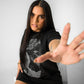 TRIBUTE Tupac T-shirt Black (Mujer)