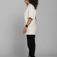 TRIBUTE Pop Smoke & Take Off T-shirt Beige (Mujer)