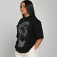 TRIBUTE Tupac T-shirt Black (Mujer)