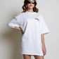 Basic HELL T-shirt White/Black (Mujer)