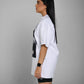 TRIBUTE POP Smoke T-shirt White (Mujer)