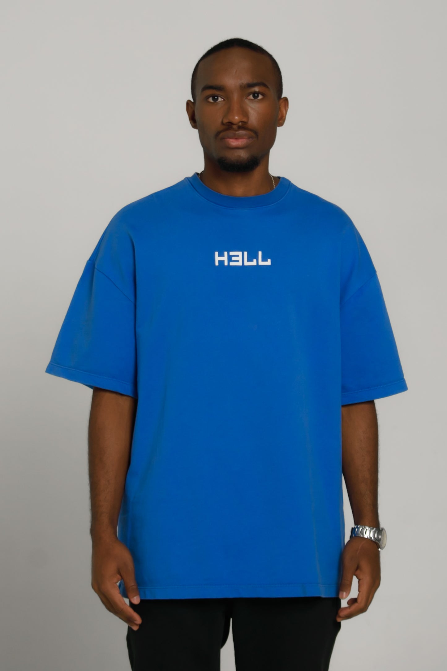 WISH YOU WELL T-shirt Blue