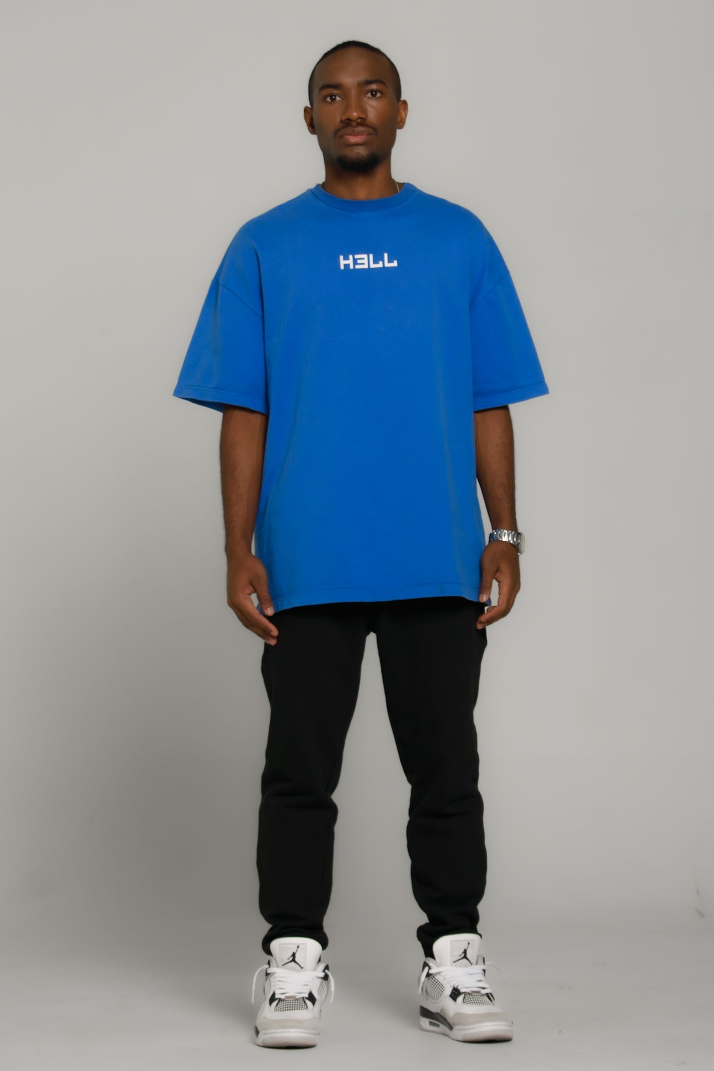 WISH YOU WELL T-shirt Blue