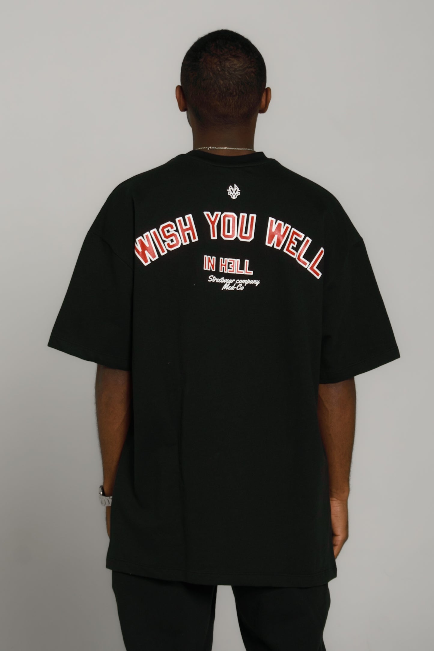 WISH YOU WELL T-shirt Black