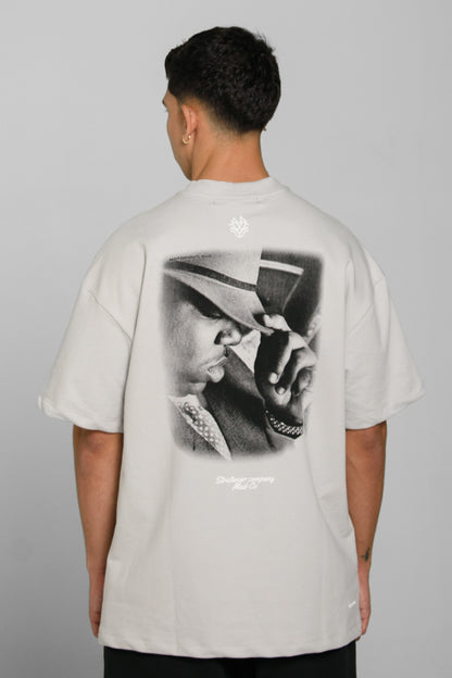 TRIBUTE Notorious B.I.G T-shirt Gray