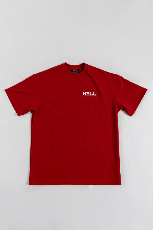 Basic HELL T-shirt Red