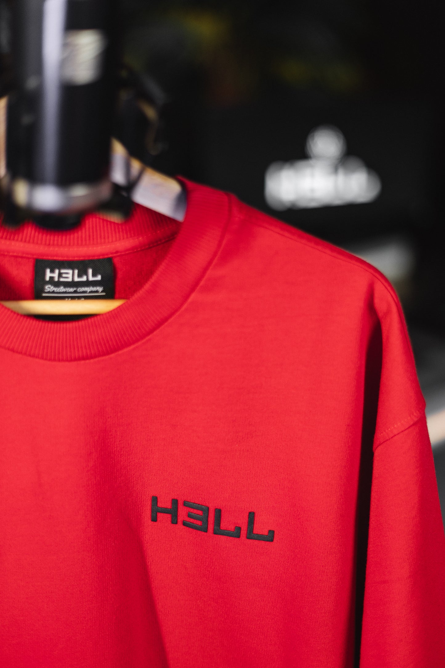 Basic HELL T-shirt Red/Black