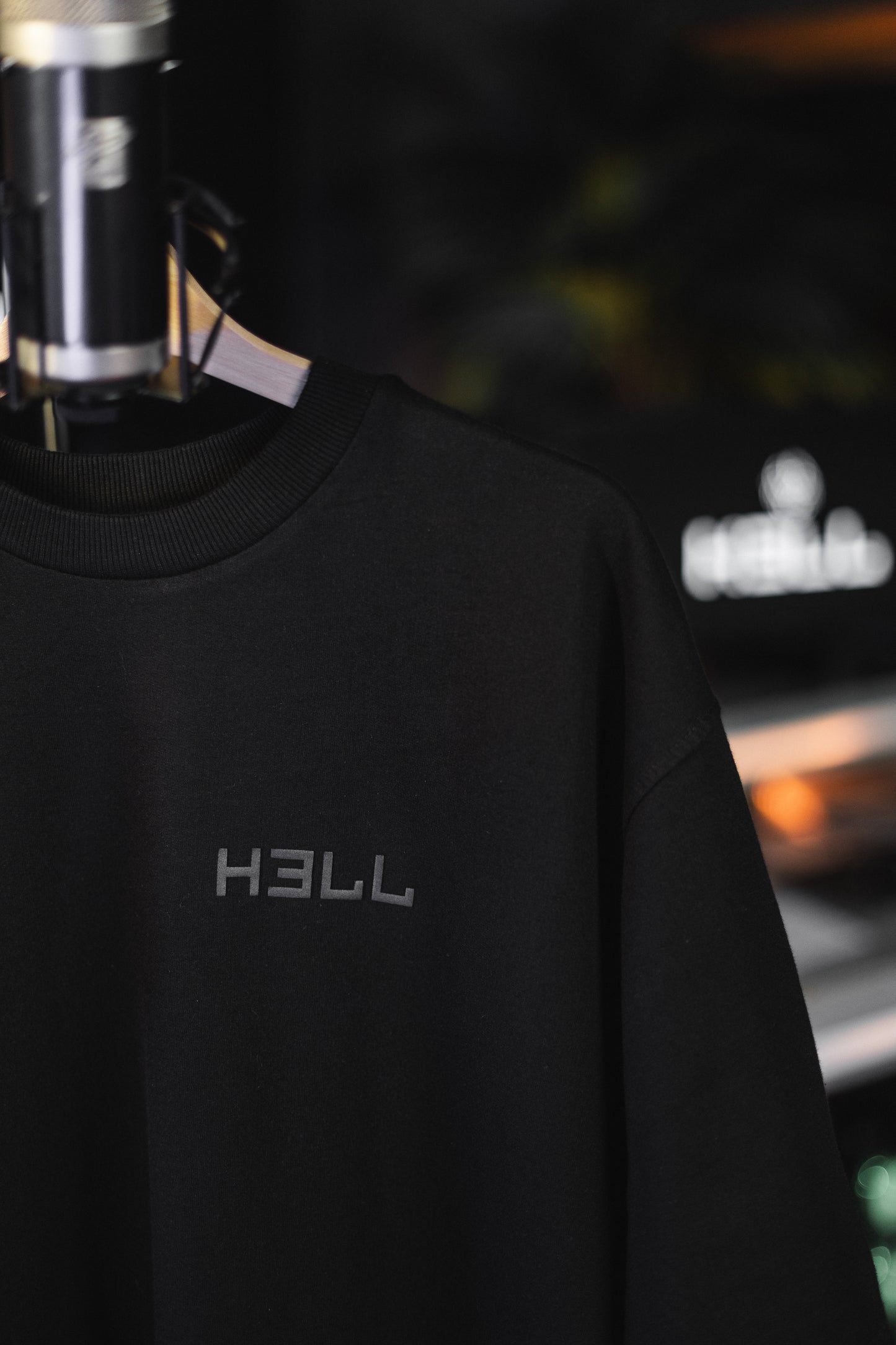 Basic HELL T-shirt Black/Black