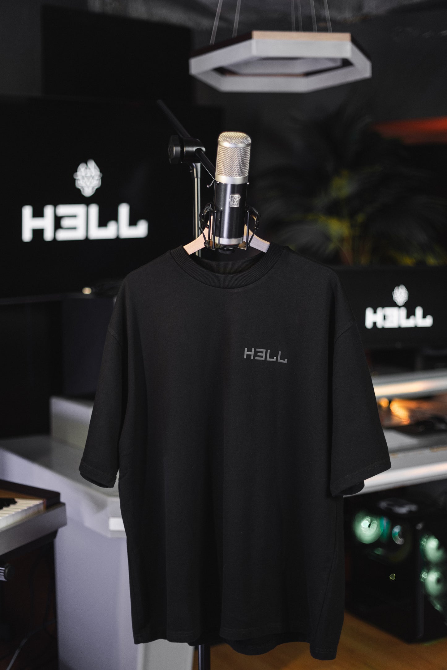 Basic HELL T-shirt Black/Black